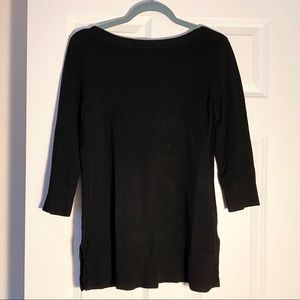 Cable & Gage Black Knit Sweater